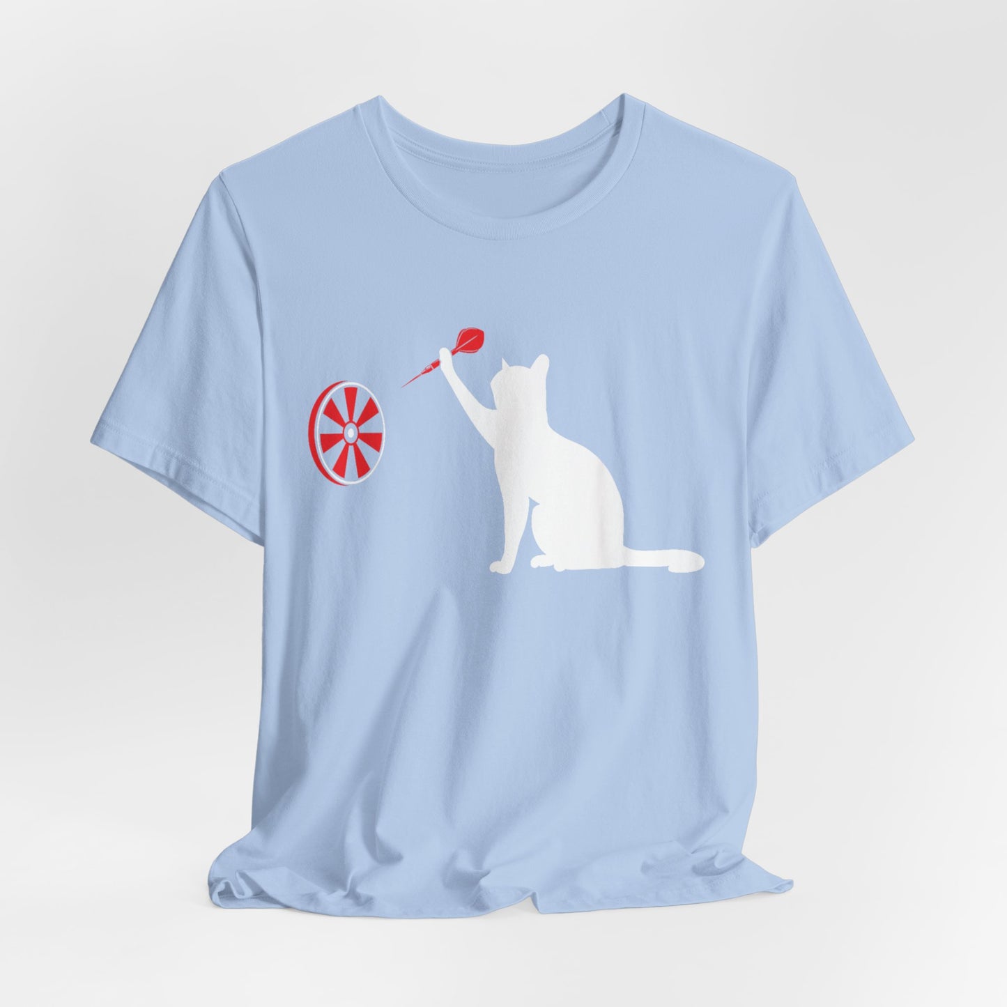 Cat Throwing Dart For Cat Lovers Who Likes to Throw Darts